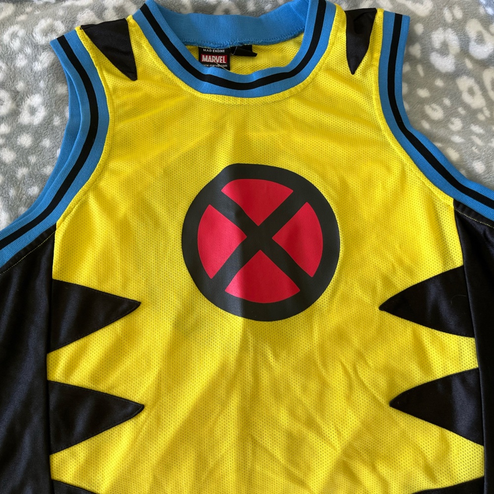 NWOT Mad Engine Marvel X Men Howelett Jersey size Medium